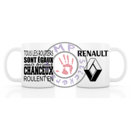 ROUTIER CHANCEUX RENAULT Mug 330ml (11oz) blanc céramique
