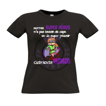 T-Shirt homme Super Héros Notre Maman