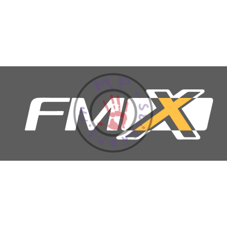 Fmx 650vector Sticker Sticker FMX en 2 couleurs