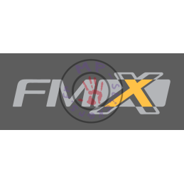 Stickers FMX en 2 couleurs