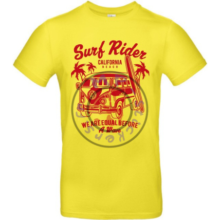 T-Shirt homme Surf Rider Combi Vintag