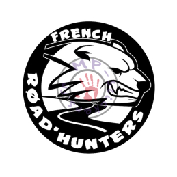 Sticker logo FRENCH ROAD'HUNTERS 