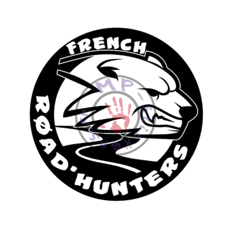 Sticker logo FRENCH ROAD'HUNTERS 