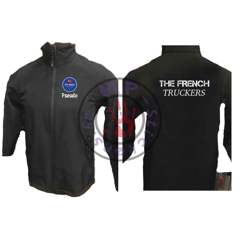 Veste softshell HORIZON THE FRENCH Truckers intérieur micro polaire 