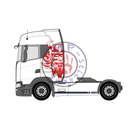 Stickers de cabine SCANIA...