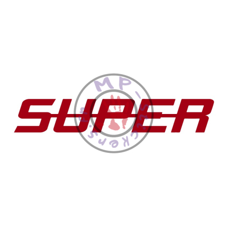 Sticker SUPER scania