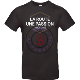 T-Shirt noir la Route une...