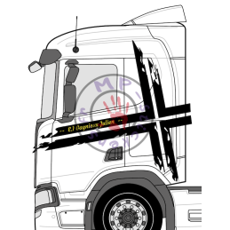 Stickers croix suédoise...