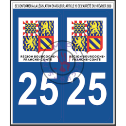 Stickers de plaque...