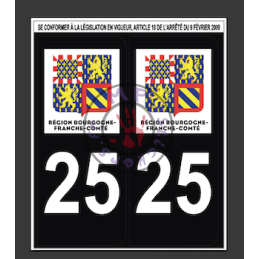 Stickers de plaque...