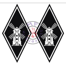 Stickers losange  Moulin 1...