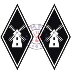 Stickers losange  Moulin 2...