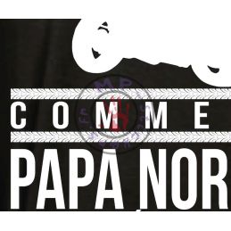 T-Shirt "Papa Motard comme un papa normal mais carrément plus Cool" 